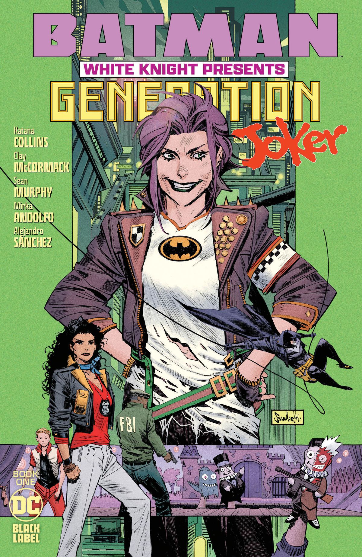 Batman: White Knight Presents: Generation Joker #1 covers