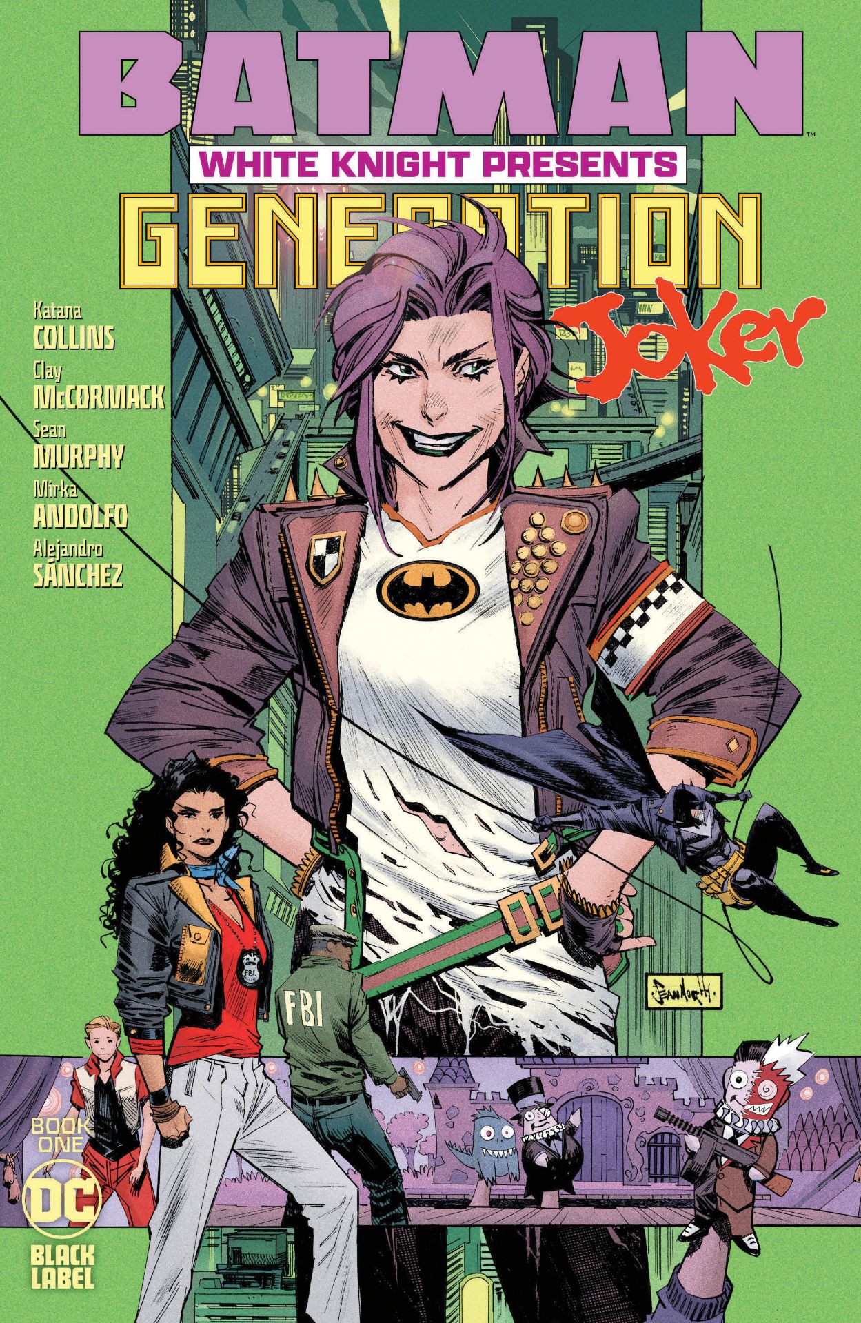 Batman: White Knight Presents: Generation Joker #1 covers