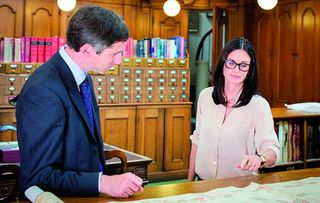 Courteney Cox explores her family history in the first of a new eight-part series.