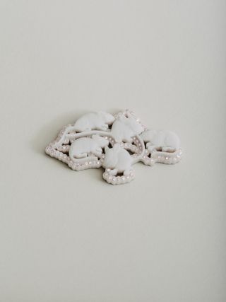 Jewellery with handcarved mice by Daniel Brush