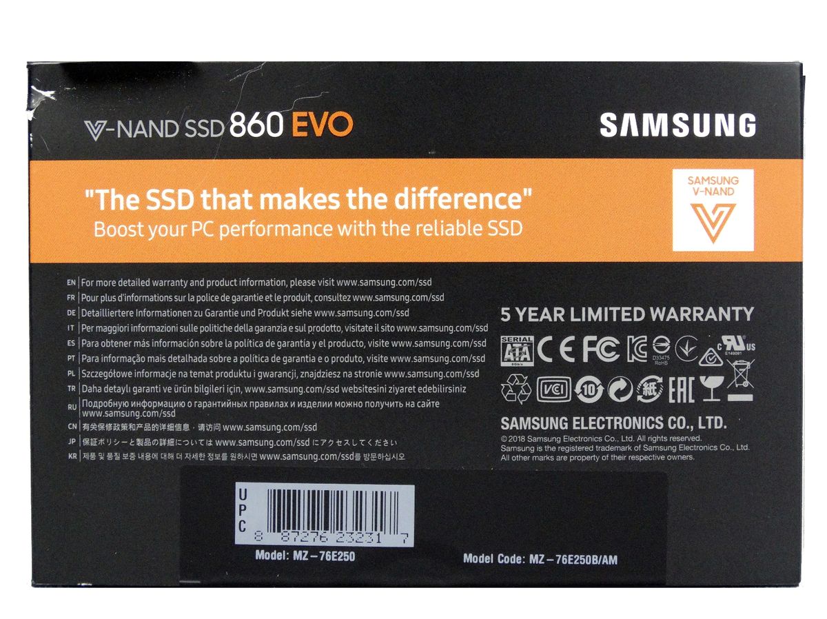 Samsung 860 EVO SSD Review - Tom's Hardware | Tom's Hardware