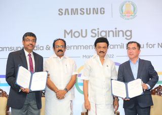 The MoU signing ceremony