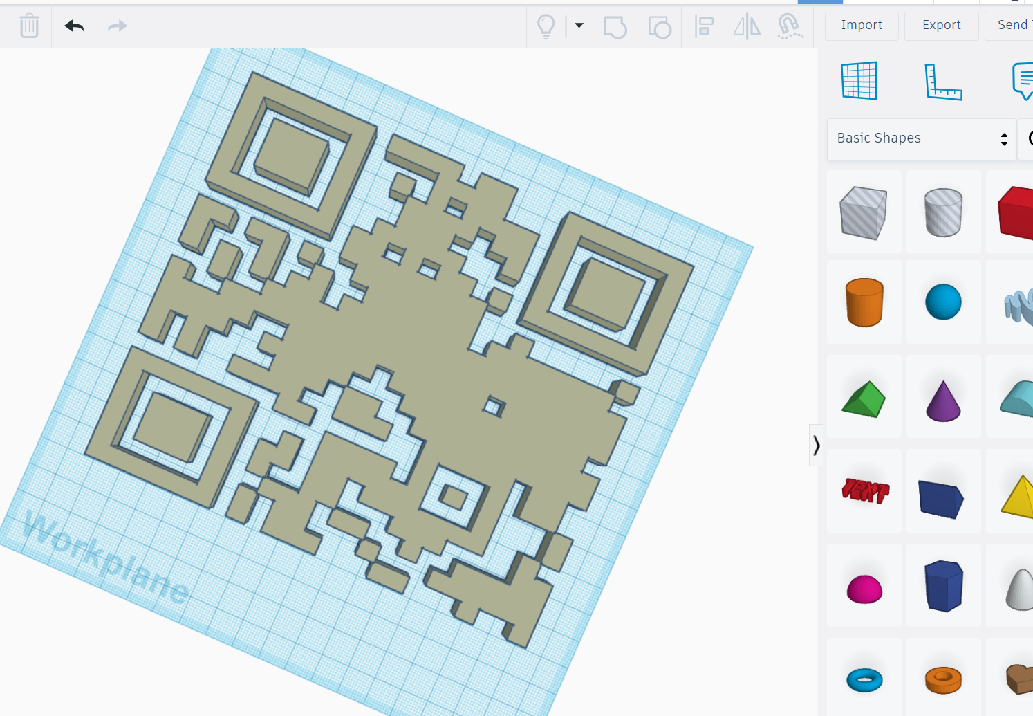 3D Print QR codes