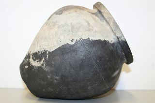 A pot recovered from the wreck.