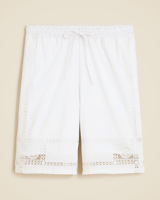 Soleil Eyelet-Trim Short