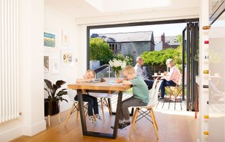 Laura and Ed Gray’s three-storey home has adapted to every phase of their lives