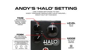 Keeley Electronics Andy Timmons Halo Core: how to dial in Timmons' signature sound