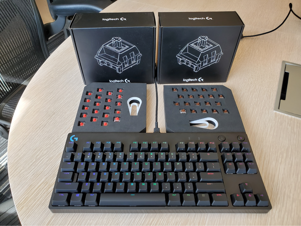 Hands On: Logitech’s G Pro X Keyboard Brings Swappable Mechanical ...