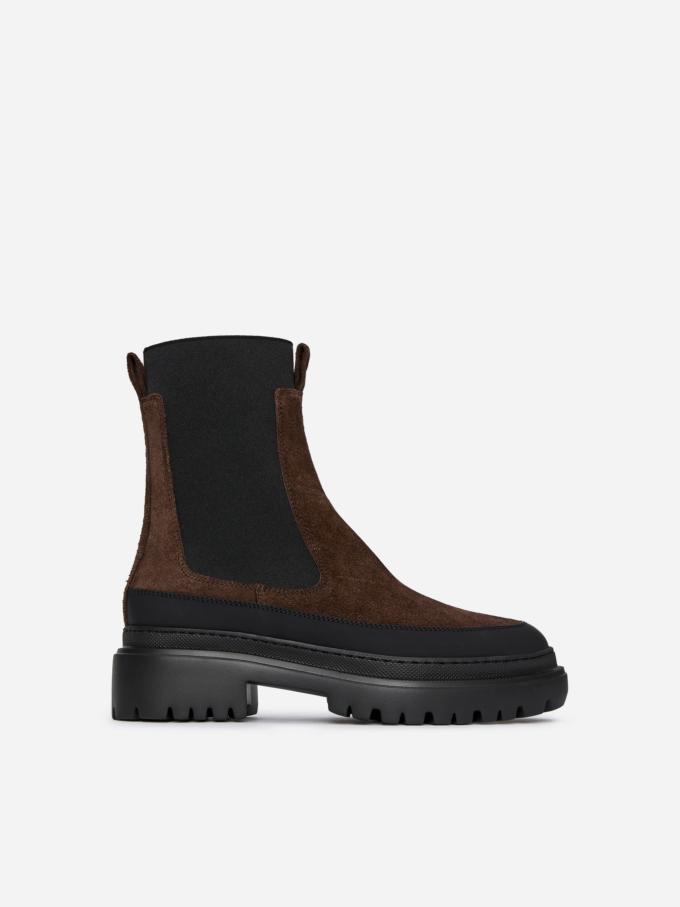 Suede Winter Boots &amp;ndash; Brown &amp;ndash; Women &amp;ndash; Arket Gb