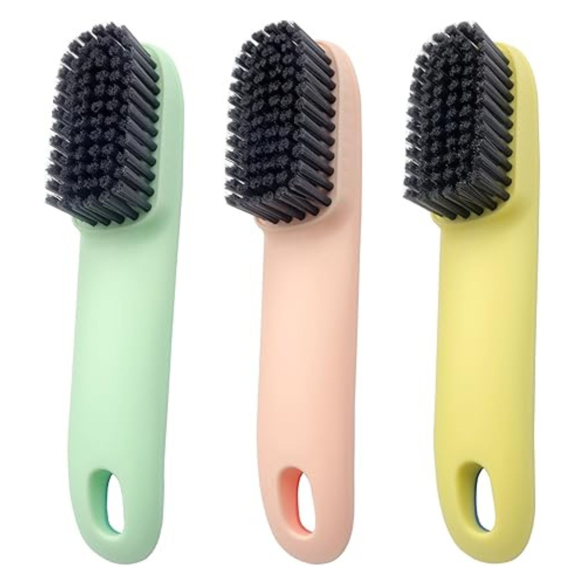 3 Soft bristled brushes