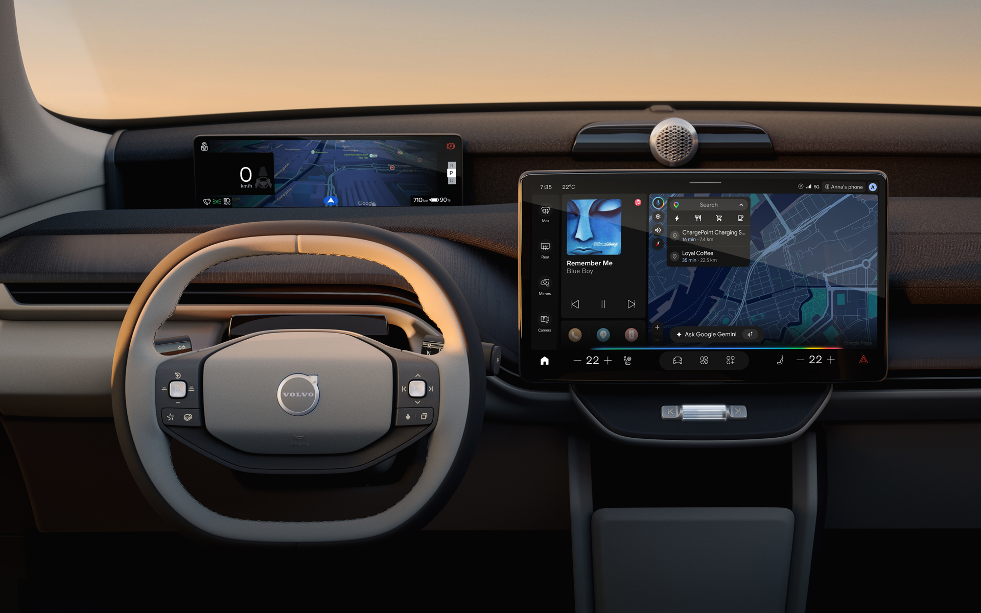 Volvo with Gemini