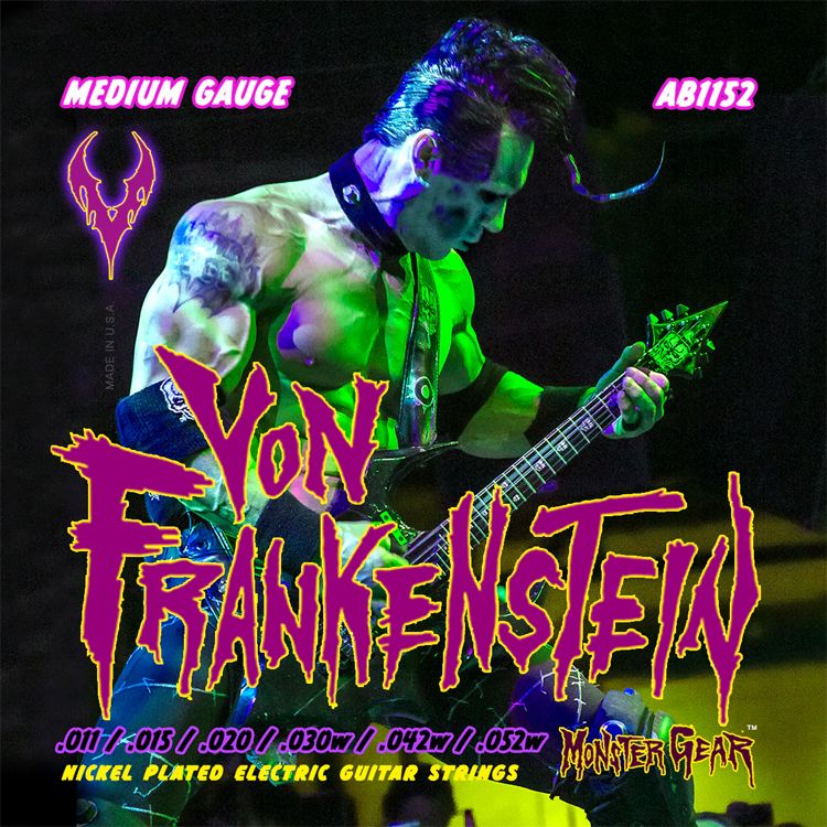 Von Frankenstein Monster Gear electric guitar strings