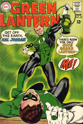 The first appearance of Guy Gardner.