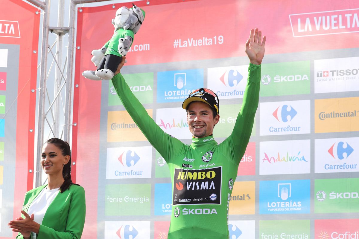 Roglic retains the points jersey