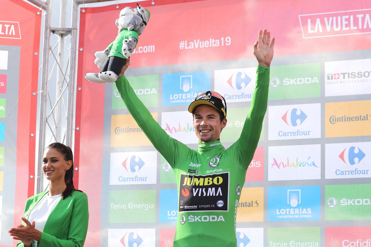 Roglic retains the points jersey