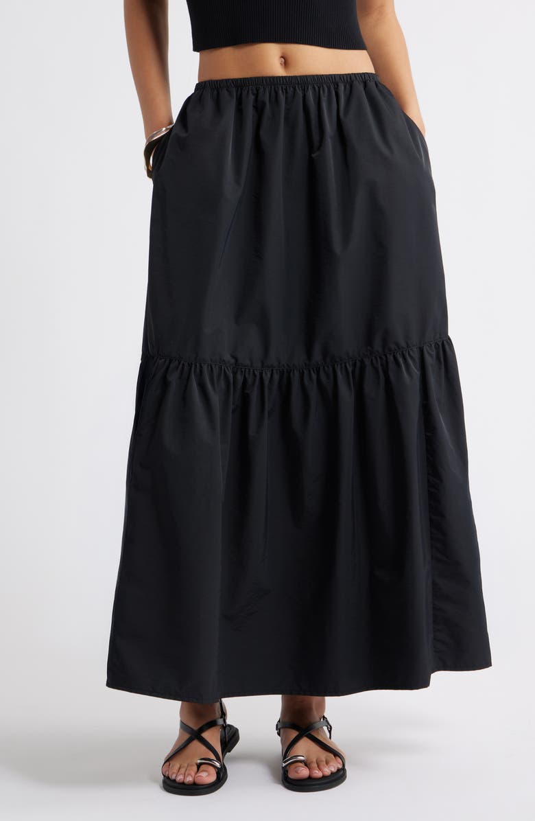 Tiered Maxi Skirt