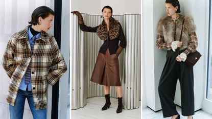Three models wearing ME+EM