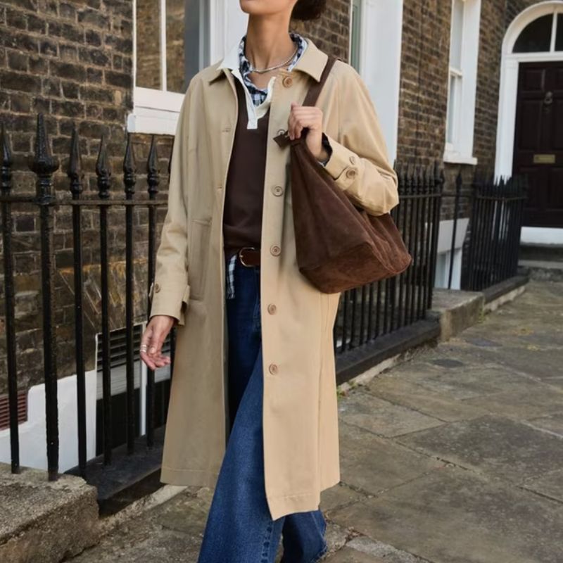 Baukjen, Hazel Single Breasted Rain Mac