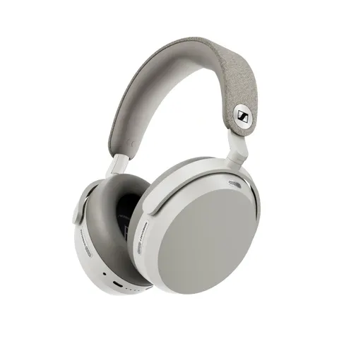 Sennheiser Momentum 5 Wireless in white on a white background