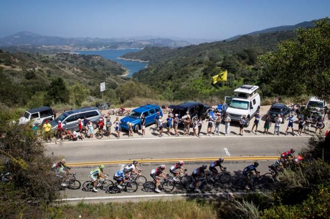 Heading up to today's KOM.