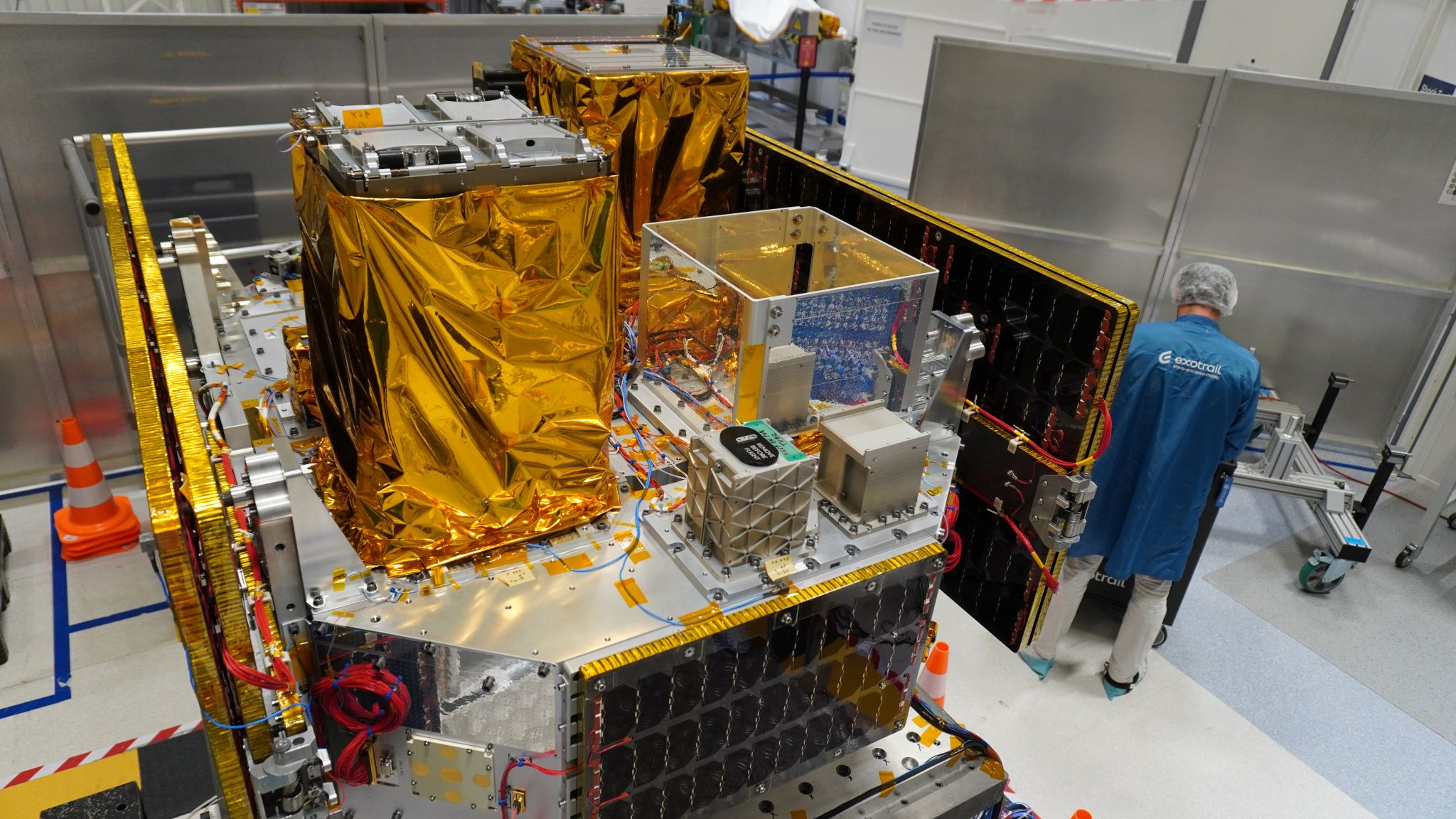 The ATLAS-1 laser terminals by Astrolight are riding on SpaceX's Transporter-16 mission.