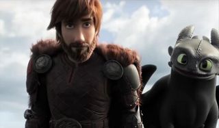 How To Train Your Dragon: The Hidden World Hiccup and dragon