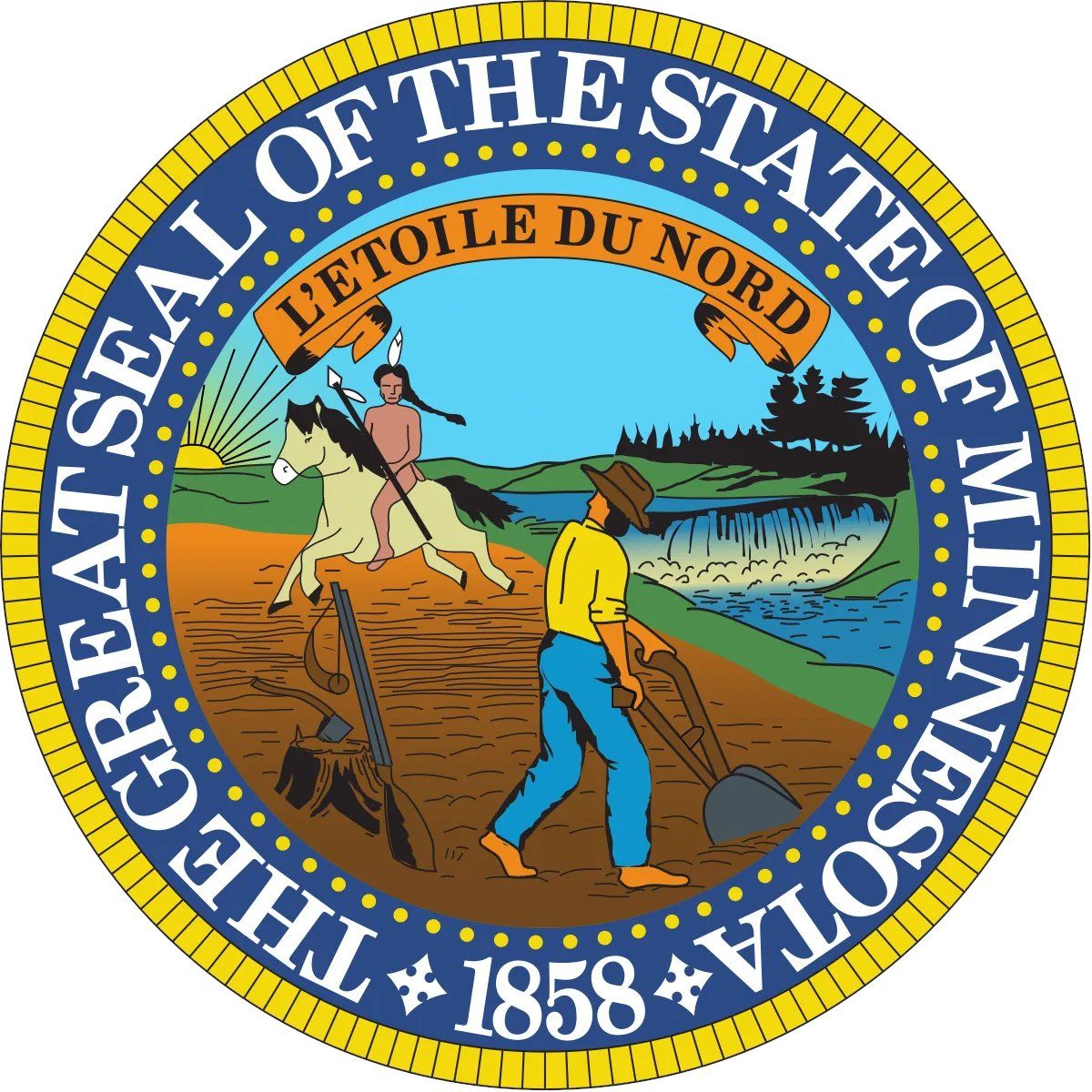 Minnesota state flag