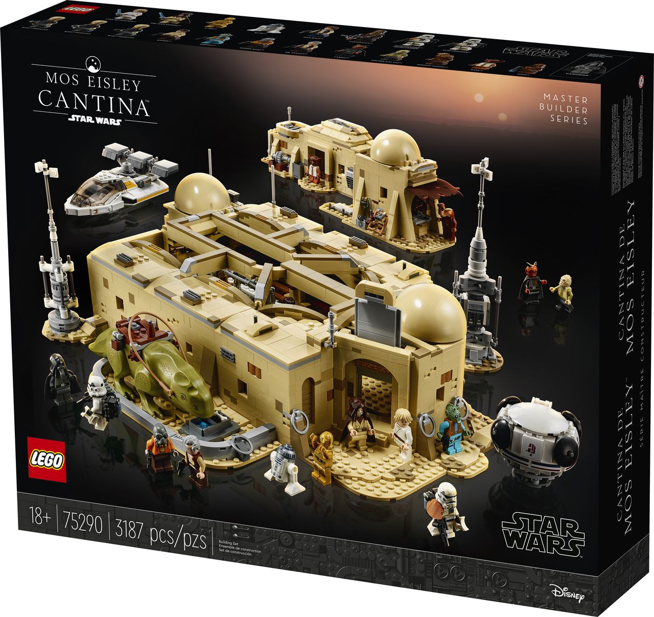 Lego is launching an epic Mos Eisley Cantina set from "Star Wars: A New Hope" on Oct. 1, 2020.