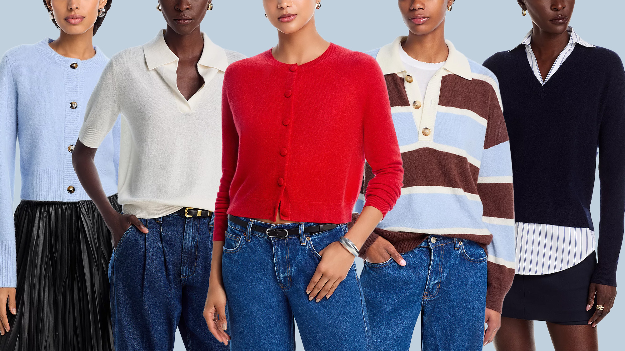 Collage Image of Cashmere From Bloomingdale&#039;s