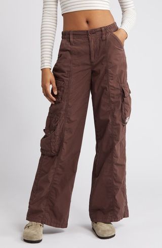 Y2k Cotton Cargo Pants