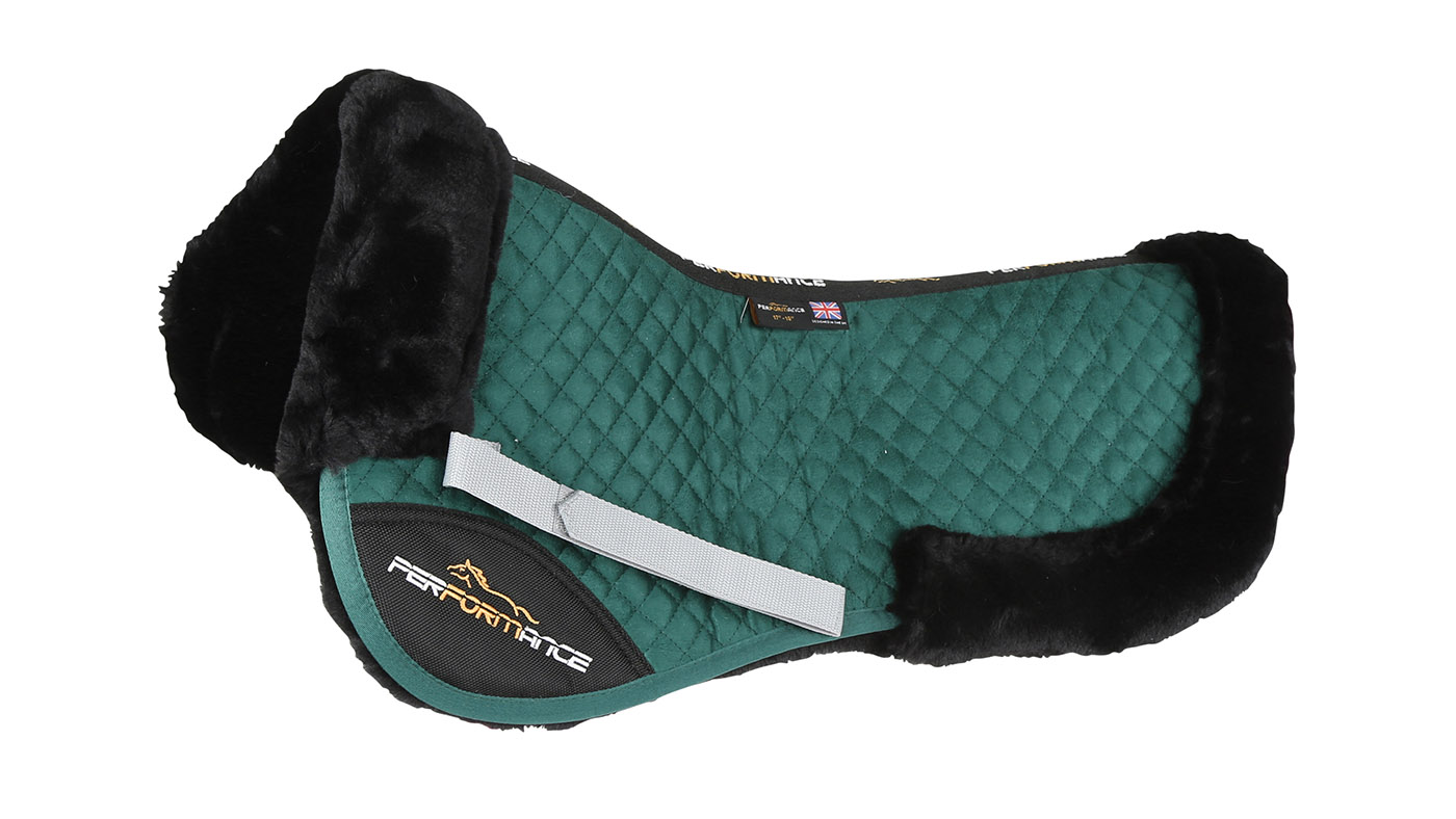 Shires Performance suede half pad
