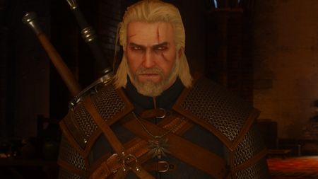 Geralt in The Witcher 3 Wild Hunt Remastered on Xbox