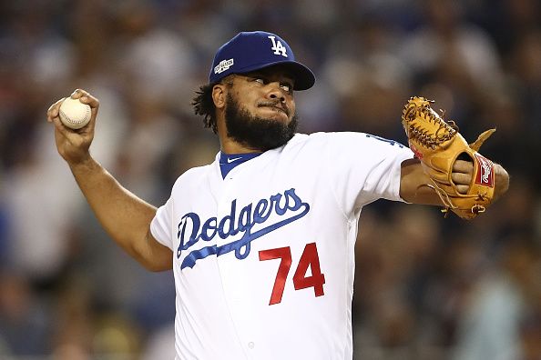 Kenley Jansen of the Los Angeles Dodgers.