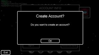 Once you've accept, you'll be asked to create an Account.