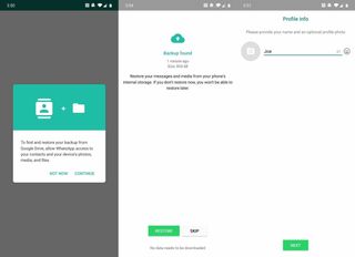How to restore WhatsApp chats from a Google Drive backup