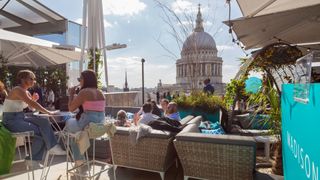 The best rooftop bars in London: Italicus rooftop at the Madison.