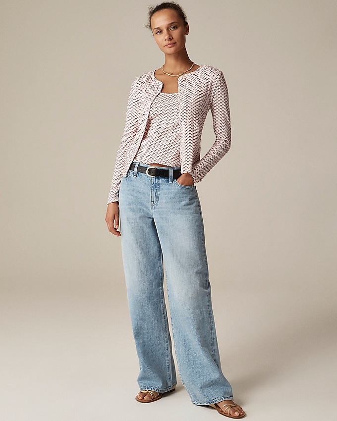 Lower-Rise Wide-Leg Jean