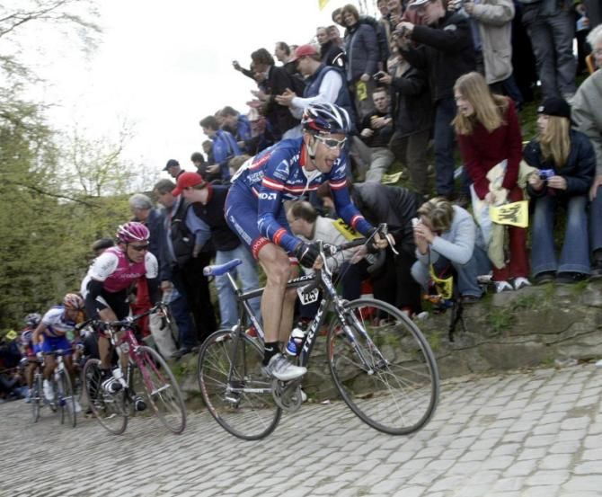 George Hincapie (US Postal) never managed to win Flanders