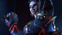 Vendetta in the new "Reign of Talon" Overwatch cinematic.
