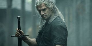 Geralt in _The Witcher._