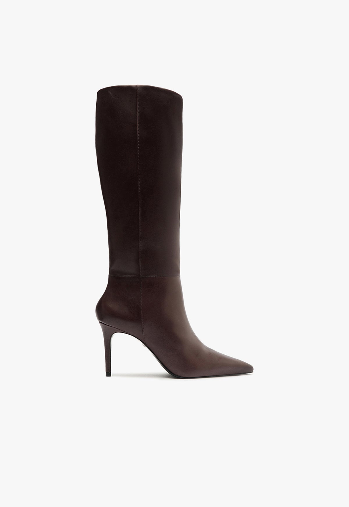 Mikki Up Boot - 5 / Dark Brown / Leather
