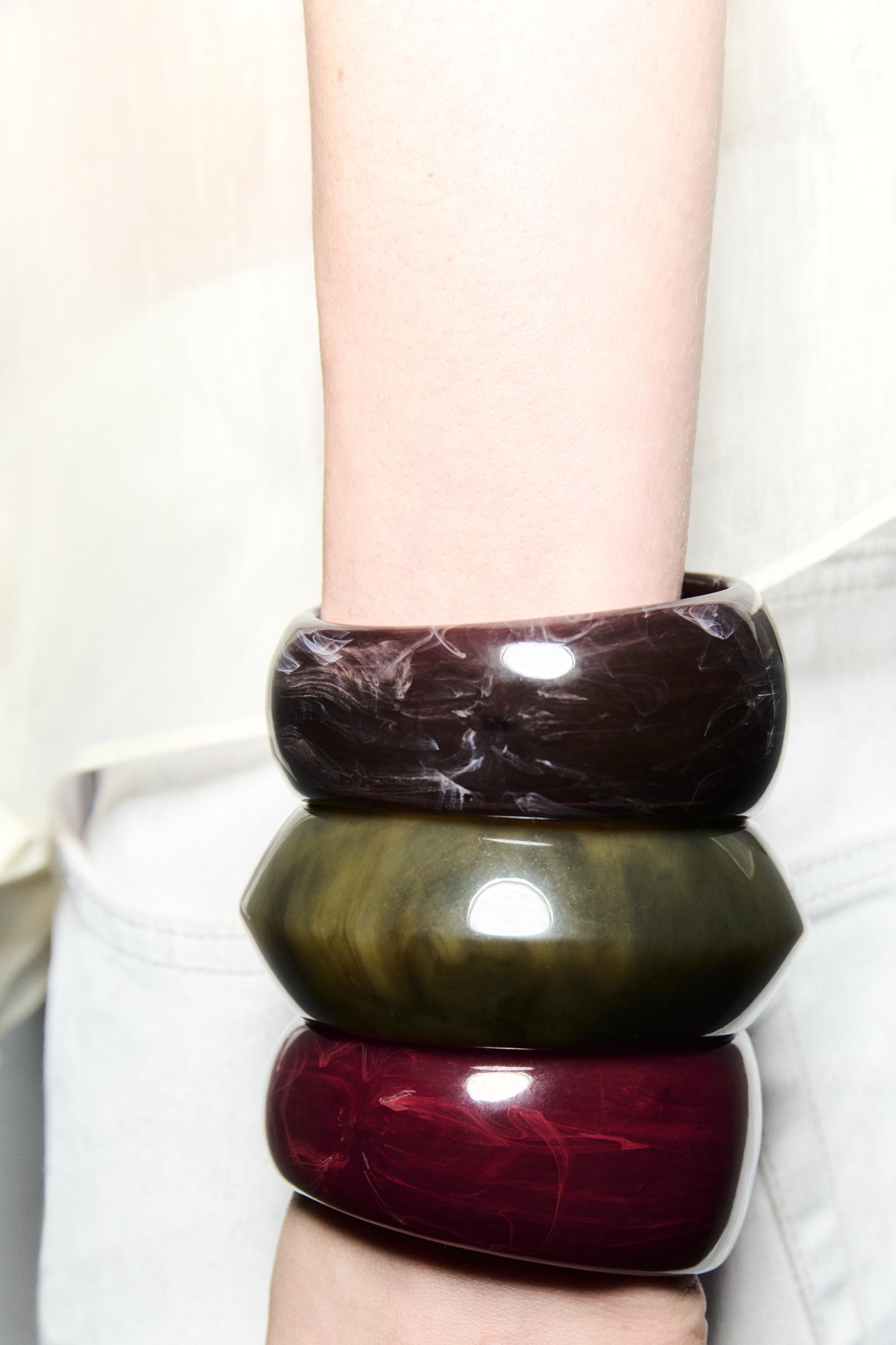 Pack of 3 Resin Bracelets