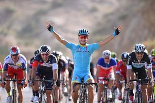 Andrea Guardini (Astana) wins stage one of the Tour of Oman