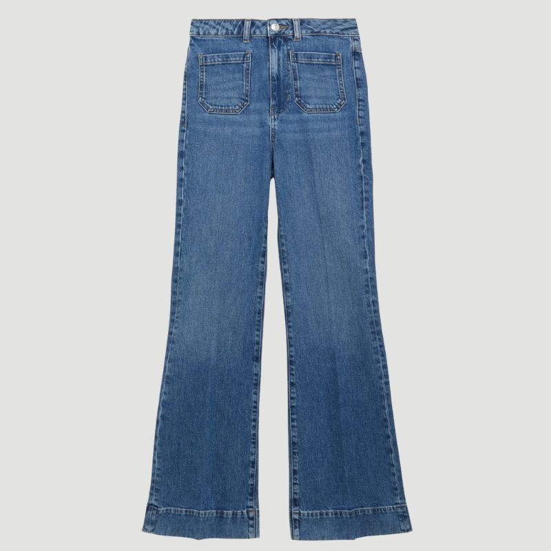 M&amp;amp;S patch pocket jeans cut out 