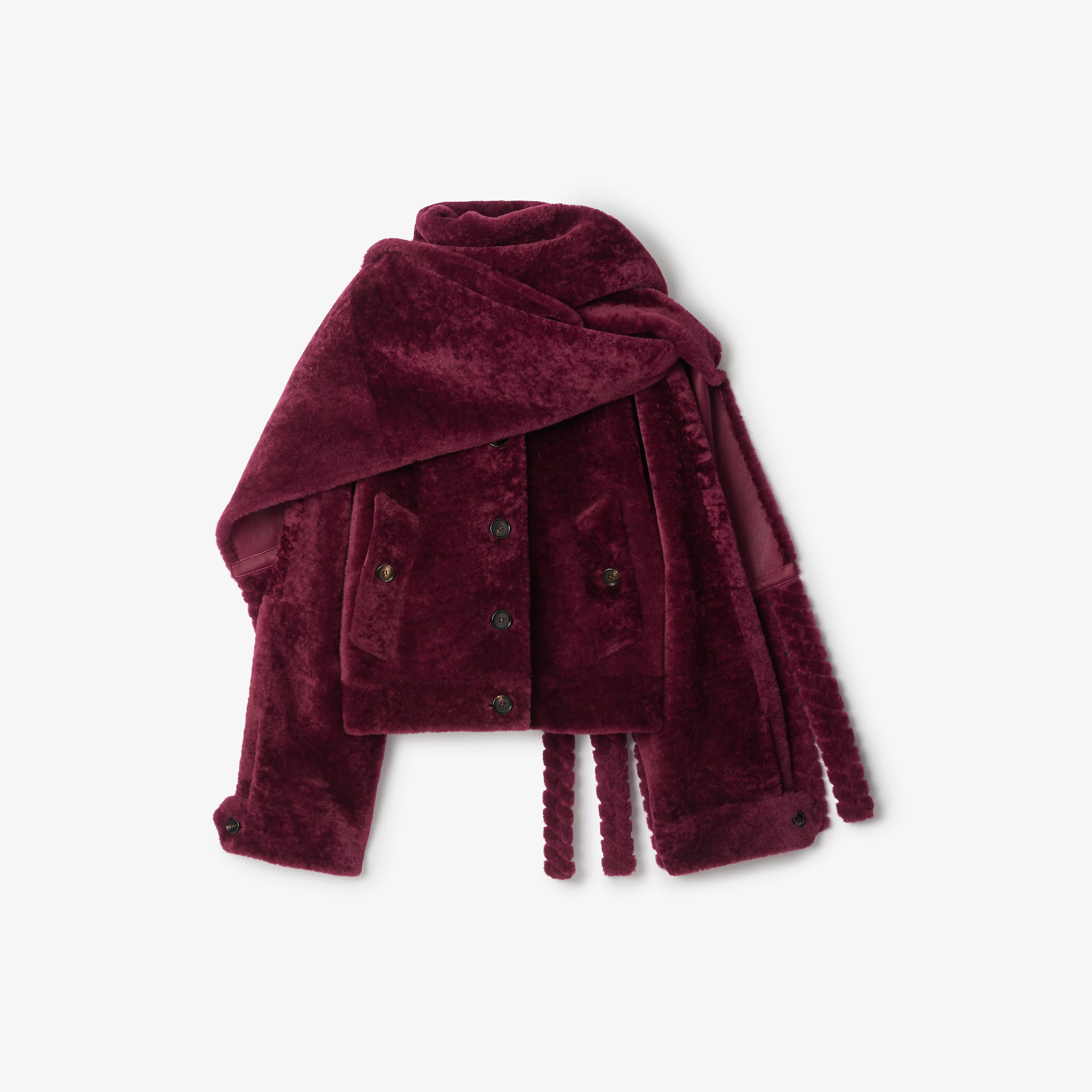 Burberry trench coat.