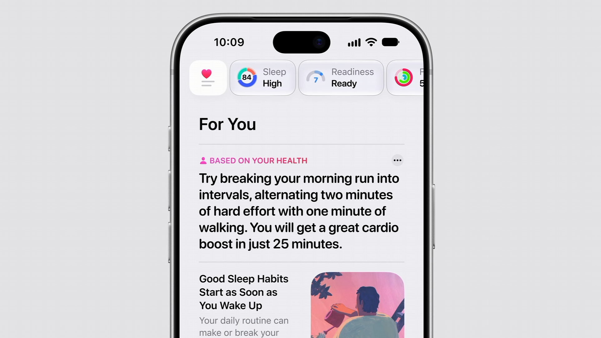 Screenshot from Apple's September 2026 event
