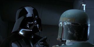 Darth Vader and Boba Fett Empire Strikes Back