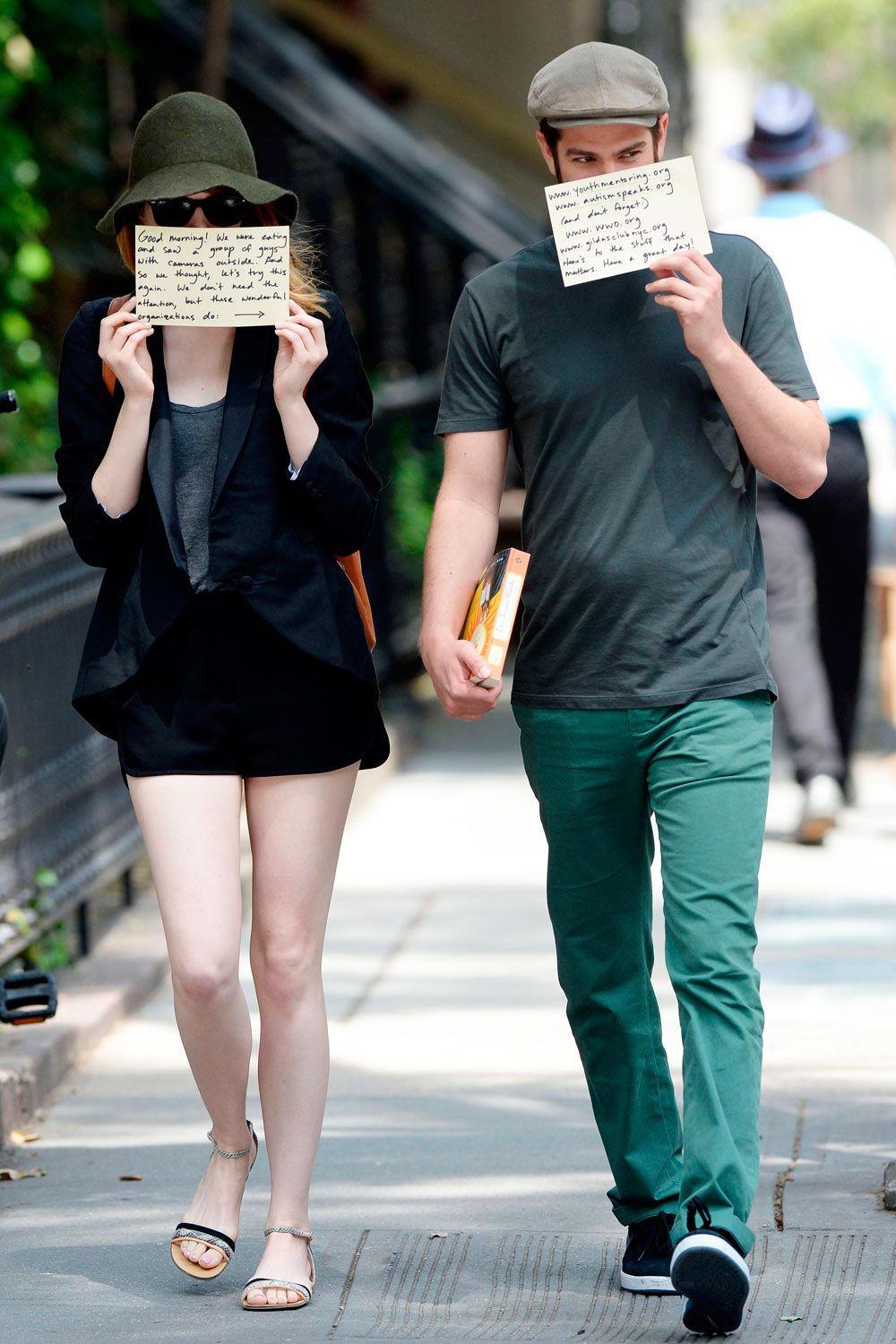 Emma Stone and Andrew Garfield