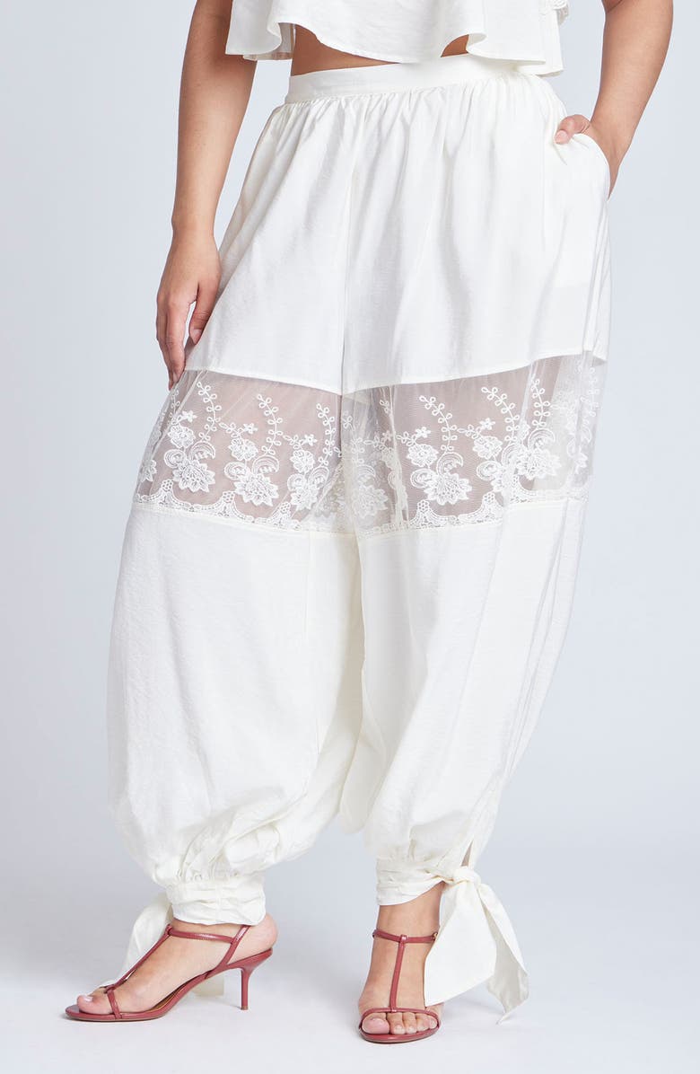 Tie Ankle Balloon Pants