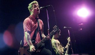 Green Day perform live in 2000
